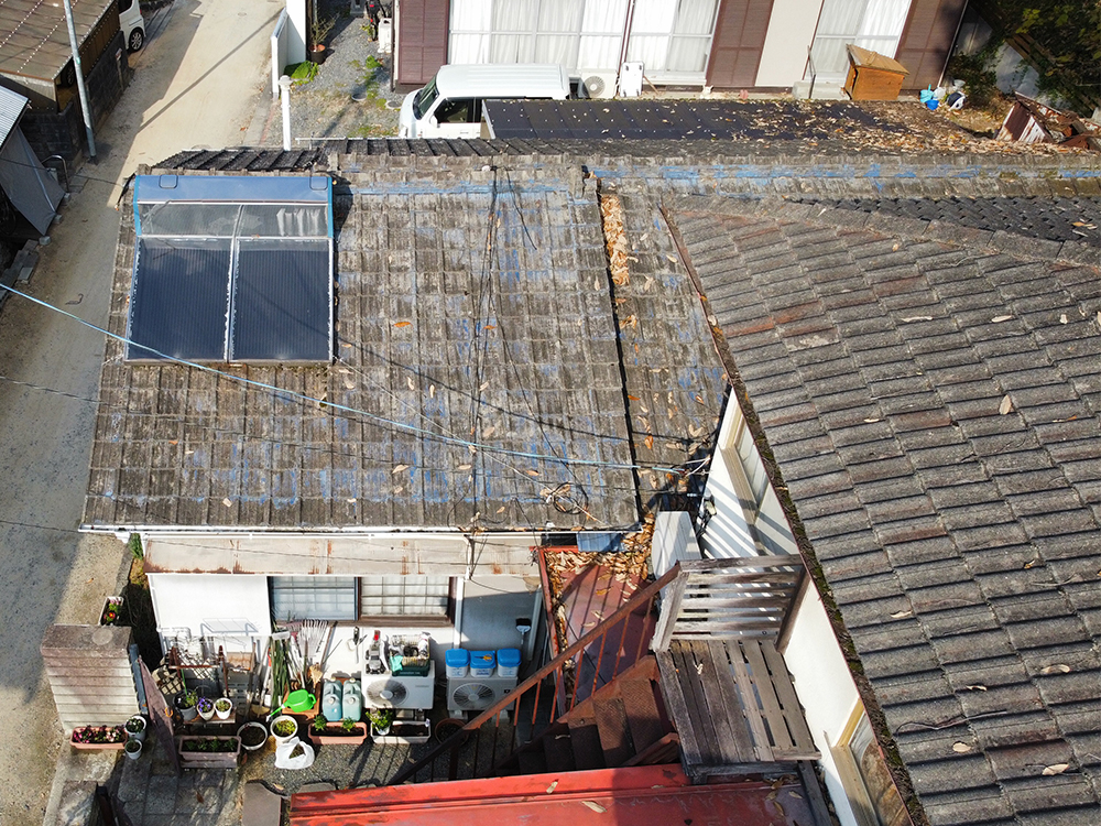 岡山市中区のO様　屋根調査