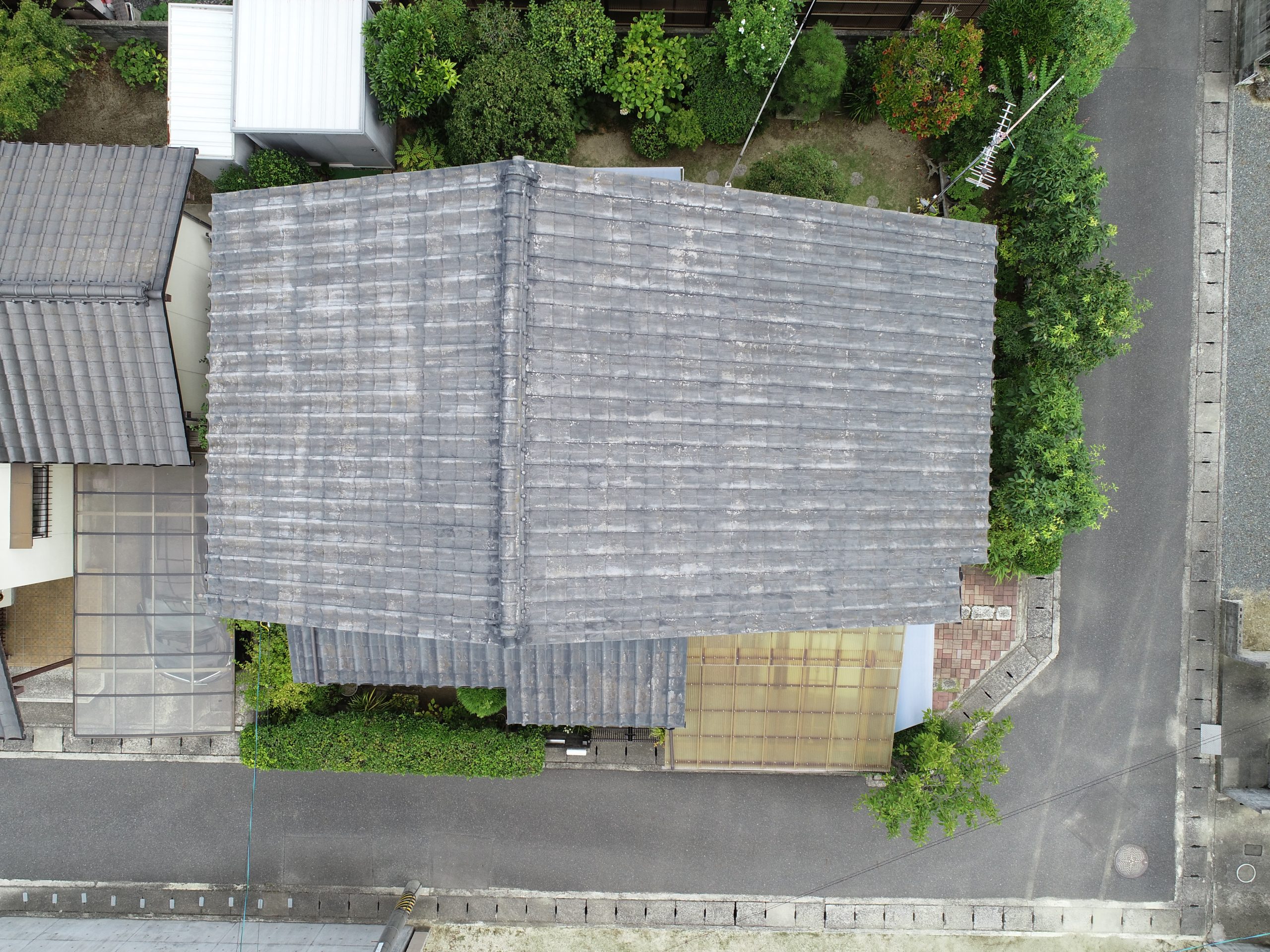 岡山市中区のW様　屋根調査