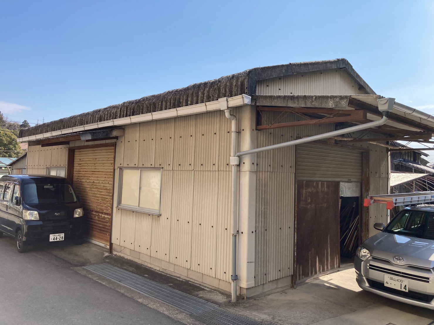 岡山市東区の農業用倉庫の屋根外壁の張り替えをしました！！ – 岡山県 